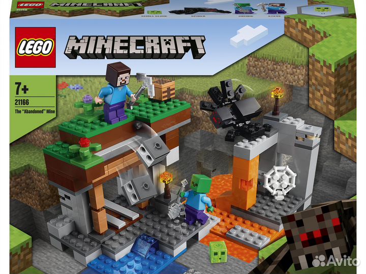 Lego Minecraft 21166 Заброшенная шахта