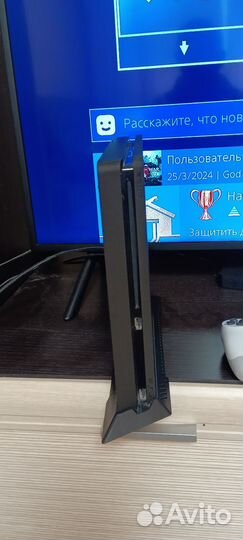 Игровая приставка ps4 slim 1tb