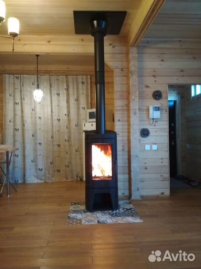 Монтаж каминов, дымоходов, банных печей