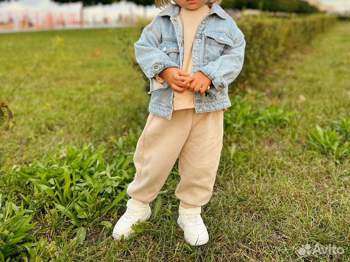 Джинсовая куртка zara 92