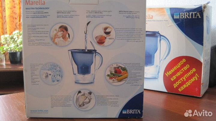 Кувшин- Немец. brita marellaс для очистки воды
