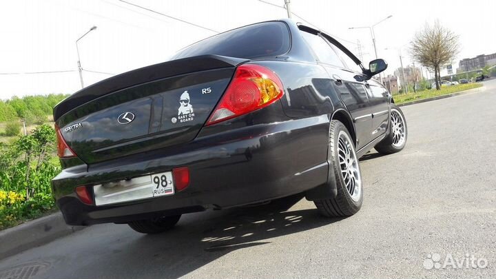 Лип спойлер крышки багажника - KIA Spectra