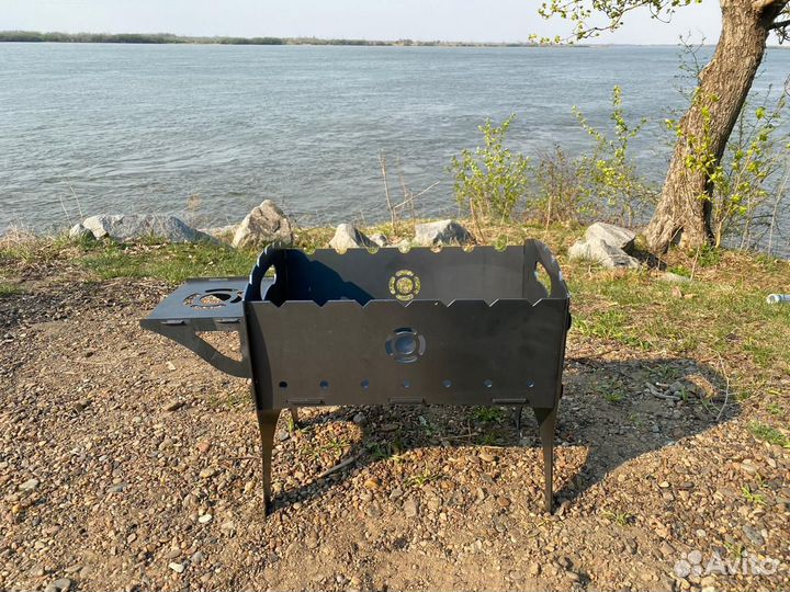 Мангал разборный 3 мм новый