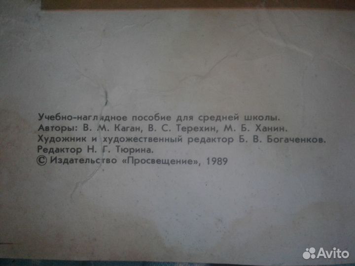Плакаты для уроков труда СССР