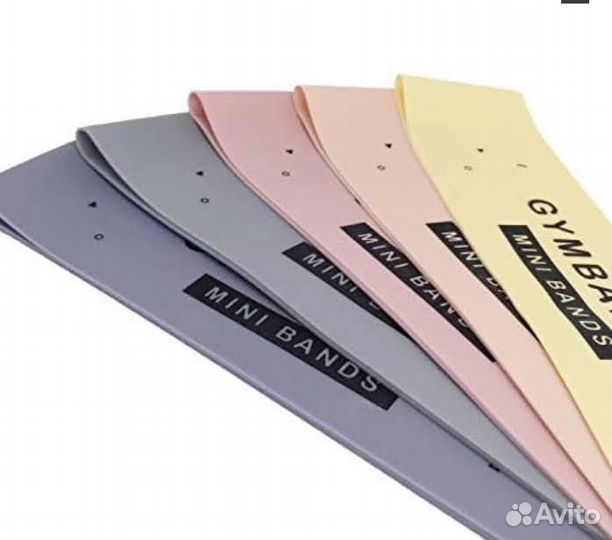 Gymbandit - Набор из 5 эластичных эспандеров