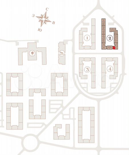 4-к. квартира, 103 м², 4/4 эт.