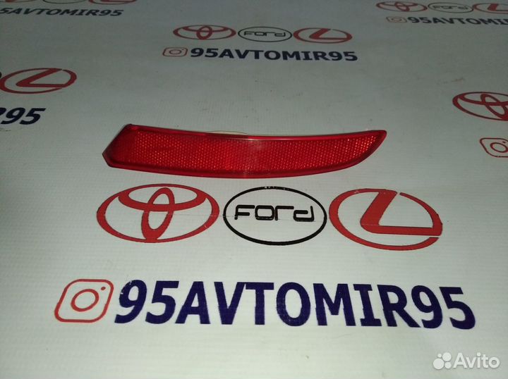 Катафот бампера Mercedes GLK 2012-2015