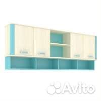 Кровать, надстройка стола, секция навесная