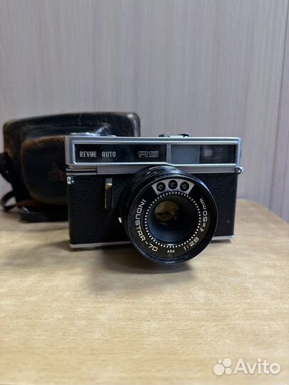 Фотоаппарат СССР Revue Auto RS Индустар-70