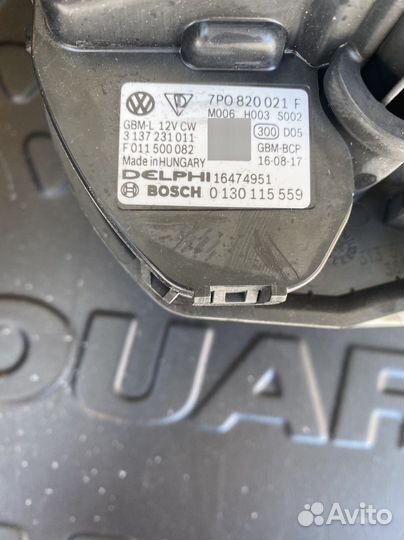 Вентилятор печки wolkswagen Touareg