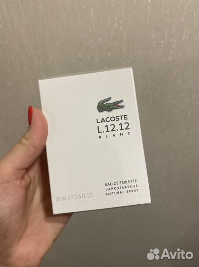 Lacoste 12.12 туалетная вода 50 мл оригинал