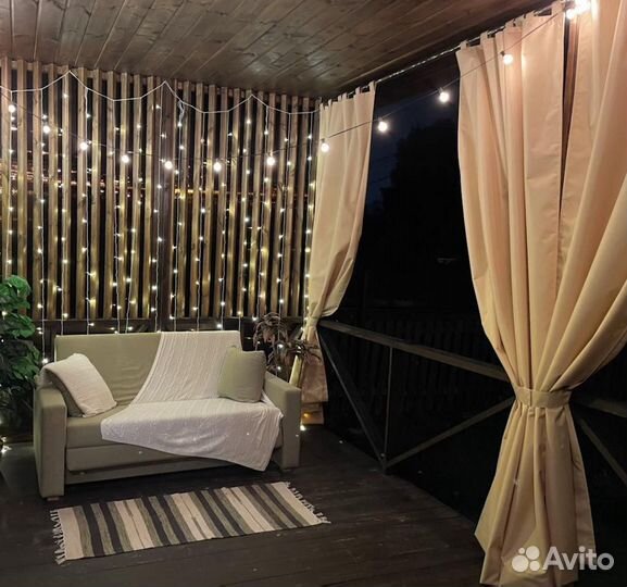 Шторы для веранды/шторы в беседку/кафе