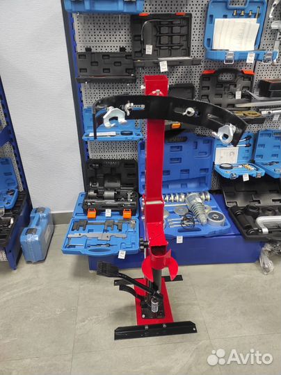 Стяжка пружин гидравлическая (ножная)