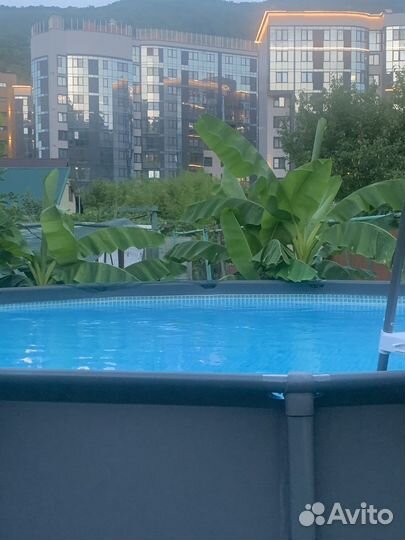 Каркасный бассейн intex бу