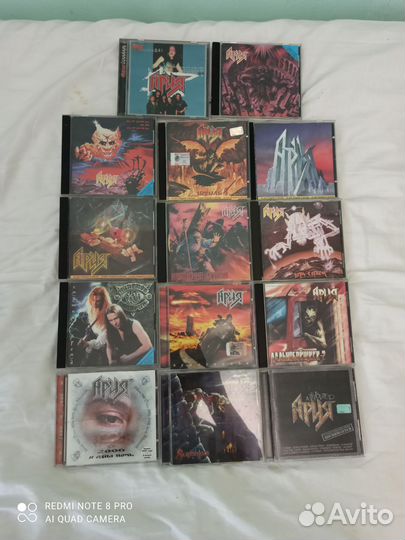 Cd диски лицензия Ария