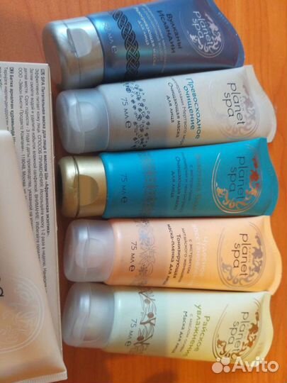 Лосьон для лица avon care, скраб для тела 200мл,ту