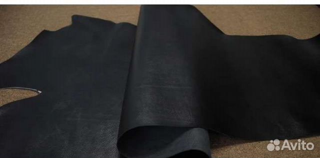 Кожа шорно седельная черная