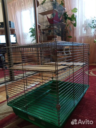 Клетка для шиншиллы бу