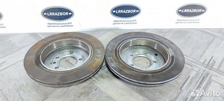 Диски тормозные задние Range Rover L320 3.6 4.2