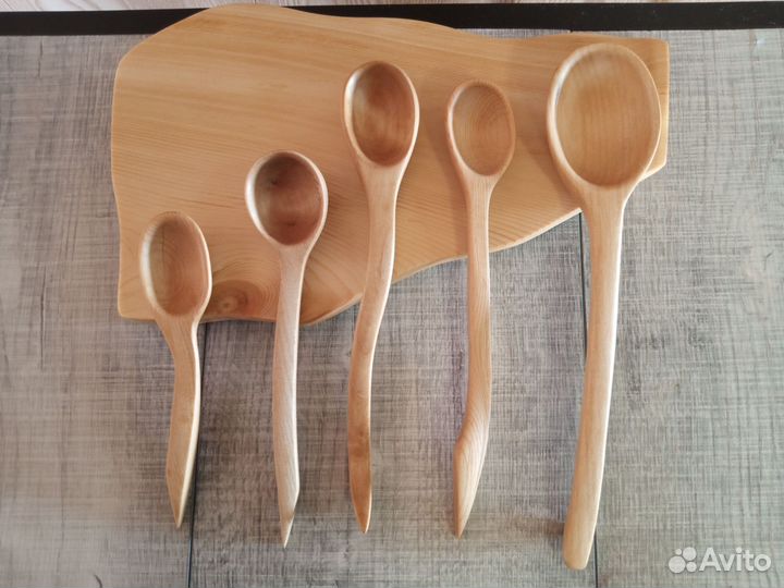 Деревянные ложки, лопатки для кухни