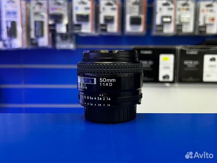 Объектив Nikon 50mm f/1.4D (гарантия) id-0186