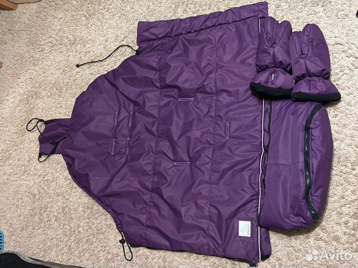 Теплый конверт в коляску bonopo