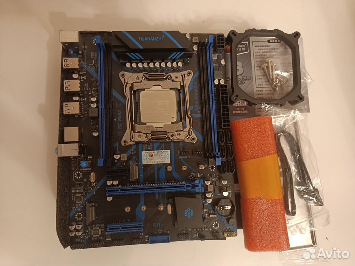 Kомплект x99-qd4 2011v3 Xeon E5 2640v4 16gb DDR4