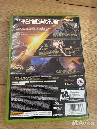 Mass Effect 2 диск для Xbox 360 б/у