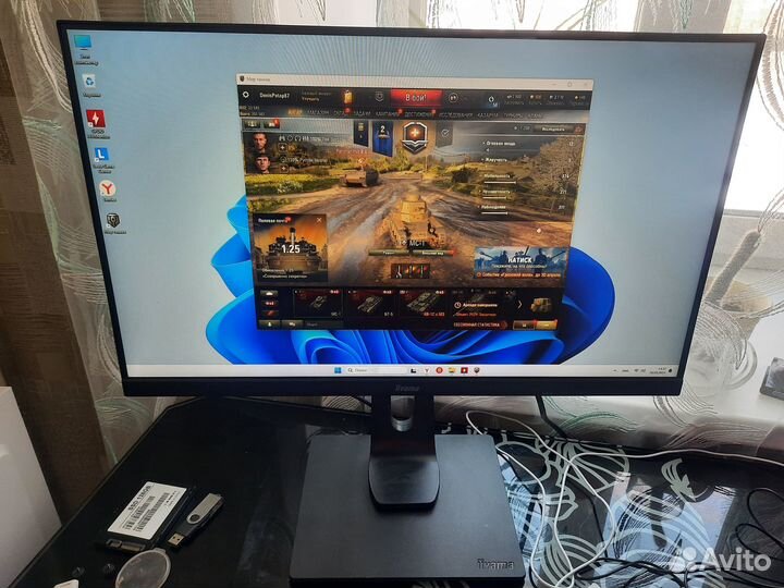 Монитор 24 дюйма IPS матрица