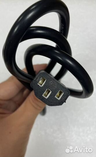 Сетевой кабель питания. Разъем - C13. 1,5м 3*1,5мм