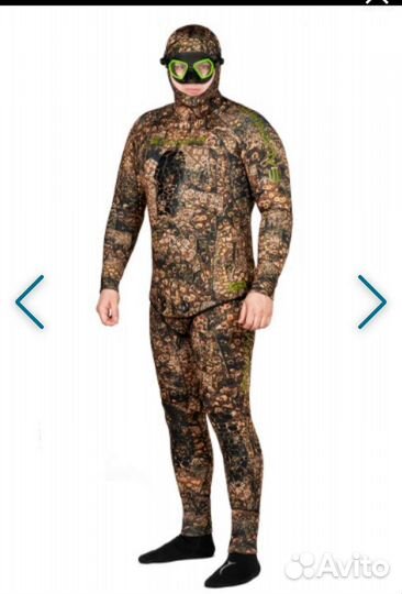 Гидрокостюм для подводной охоты