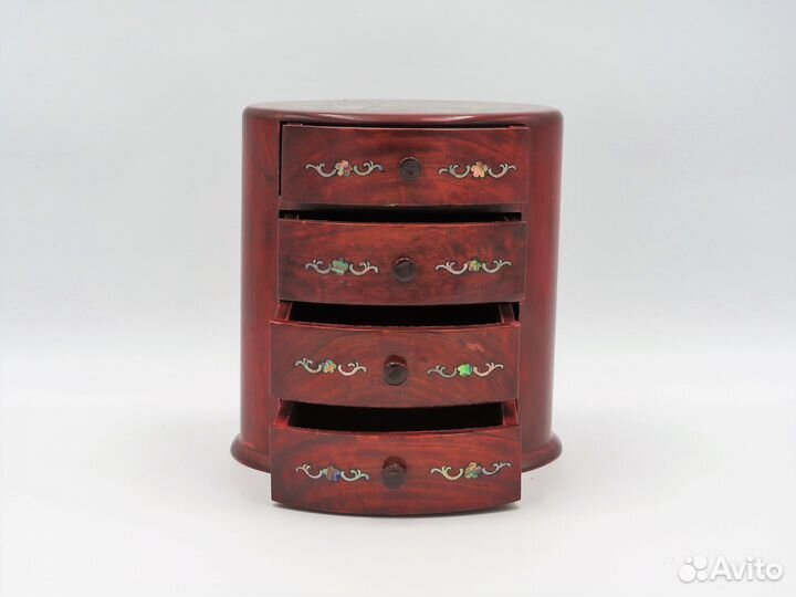 Старинная шкатулка Шинуазри. Для украшений