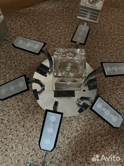 Люстра потолочная бу