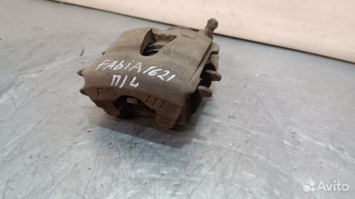 Суппорт тормозной передний левый Skoda Fabia 2