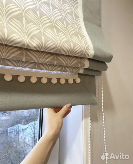 Римские шторы-жалюзи