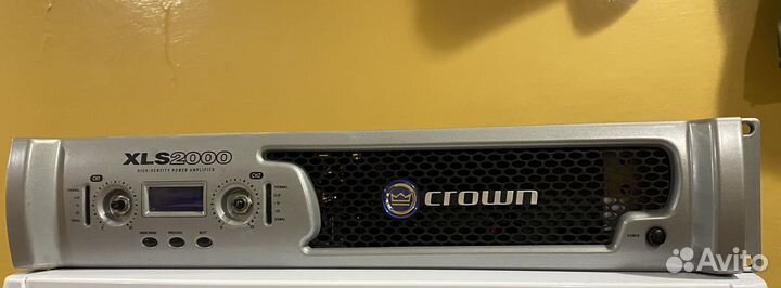 Усилитель мощности Crown XLS 2000