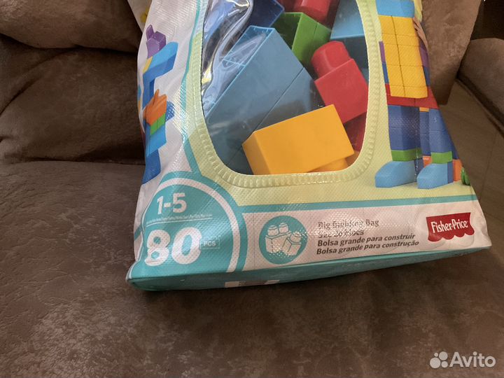 Детский конструктор Mega Bloks First Builders