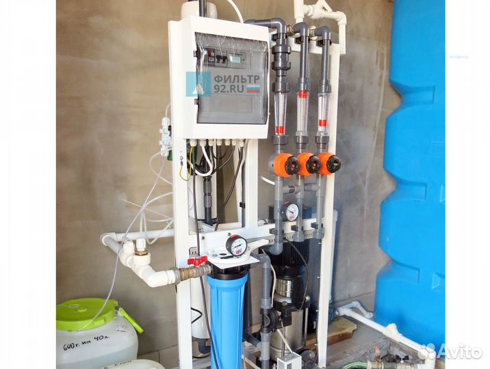 Обратный осмос Vodus Tavrida 4040 (250 л/час)