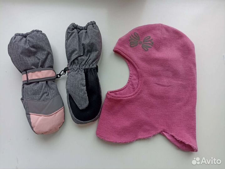 Краги и шапка-шлем, 110