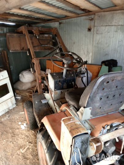 Мини-трактор КУРГАНМАШЗАВОД КМЗ-012 с КУН, 1995