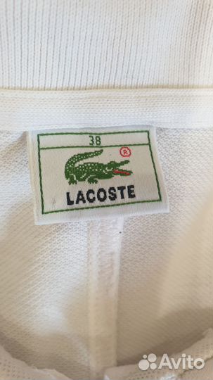 Lacoste polo женское