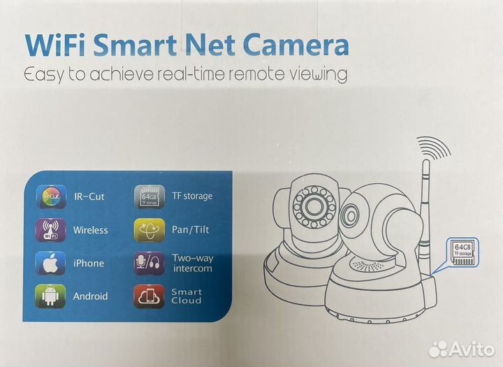 Камера видеонаблюдения wifi для полещения