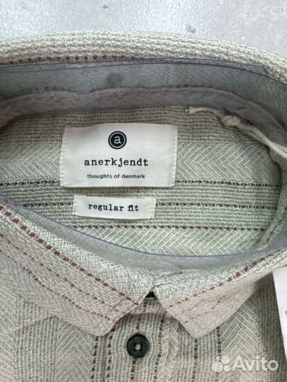 Рубашка мужская новая Дания хлопок 100% 46/48