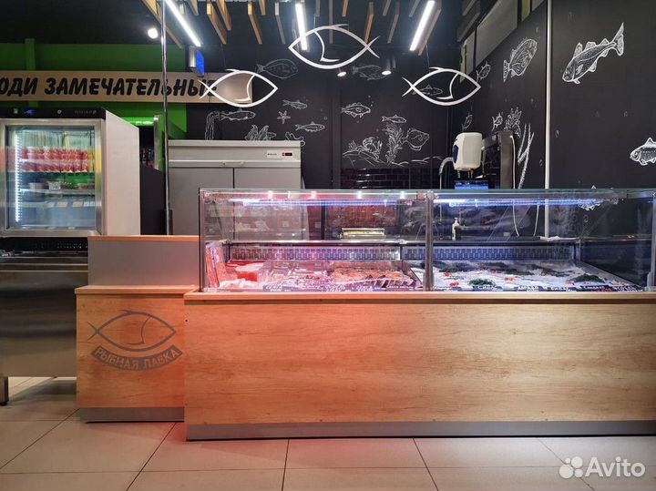 Прибыльный рыбный магазин в центре
