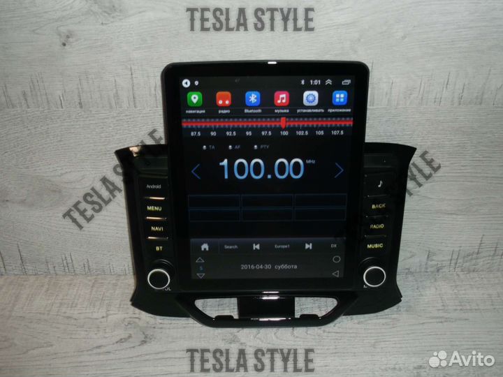 Магнитола LADA X-ray Tesla Android GPS WiFi