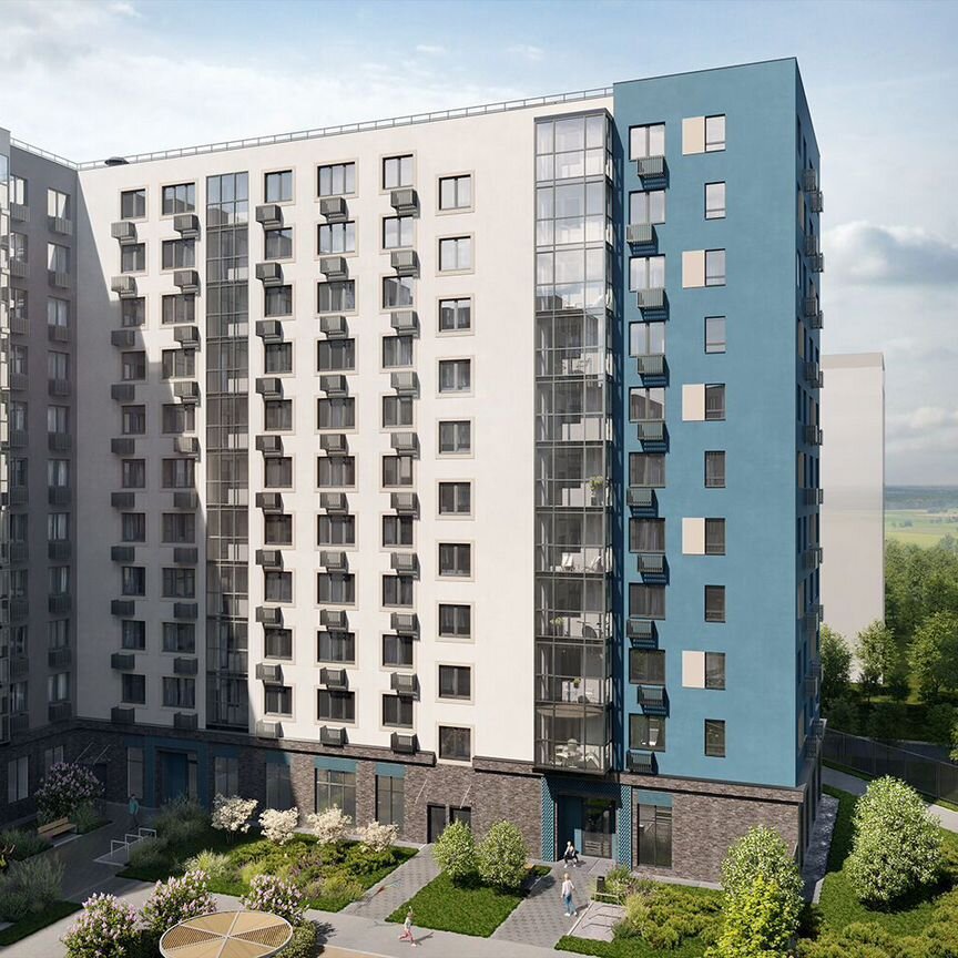 2-к. квартира, 62 м², 2/11 эт.