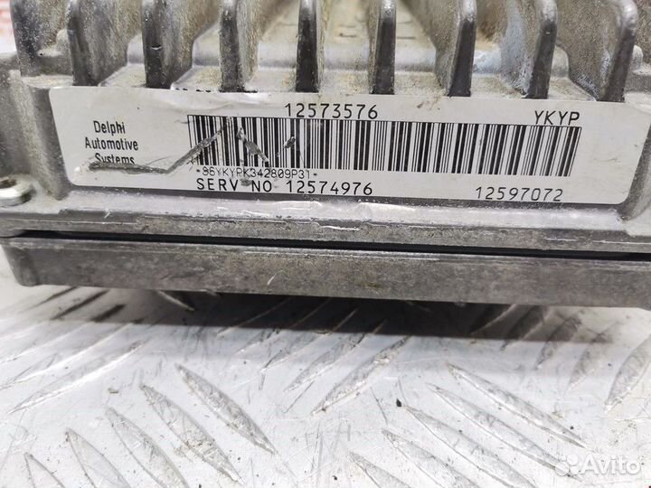 Блок управления двигателем Chevrolet TrailBlazer