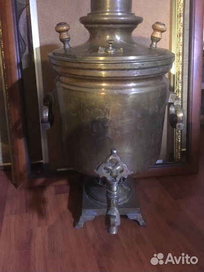 Самовар на дровах царский