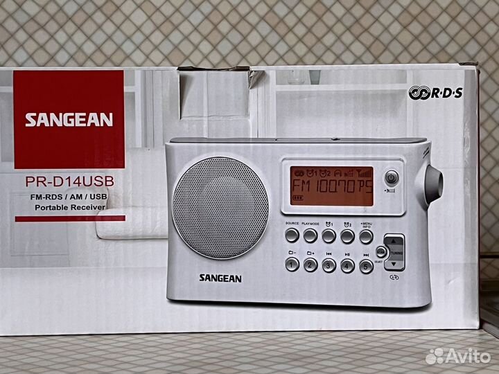 Радиоприемник Sangean PR-D14, FM 64-108 мгц