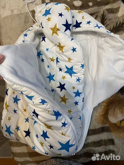 Конверт на выписку зимний